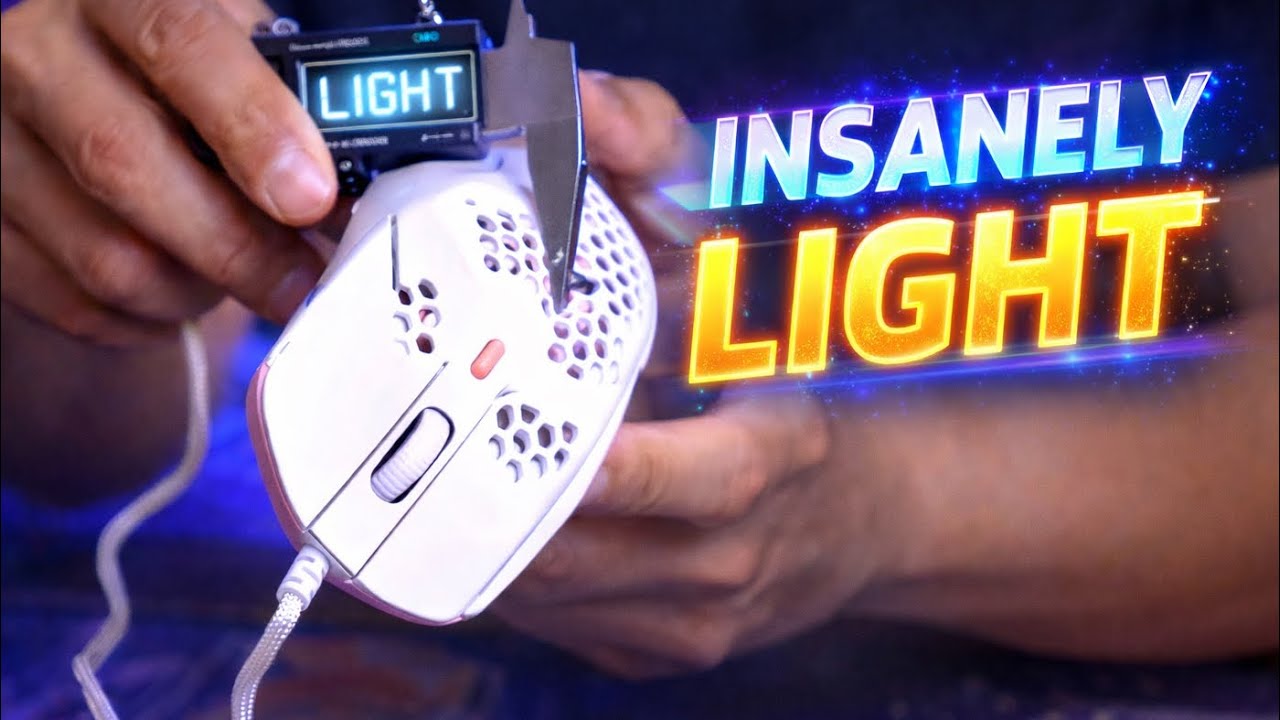 This Mouse Is Shockingly Light… HyperX Pulsefire Haste Review