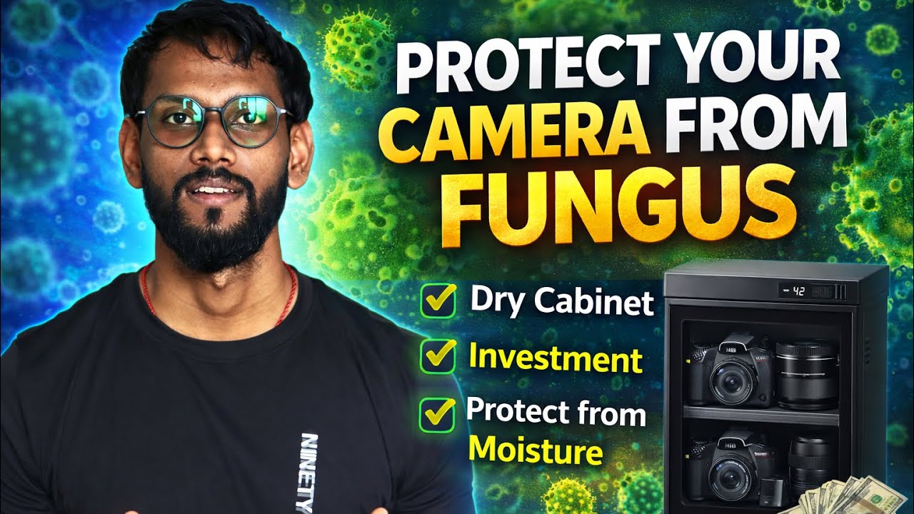 How to Protect Your Camera and Lens from Moisture Dust Damage | Fungus .Keep your gear safe.