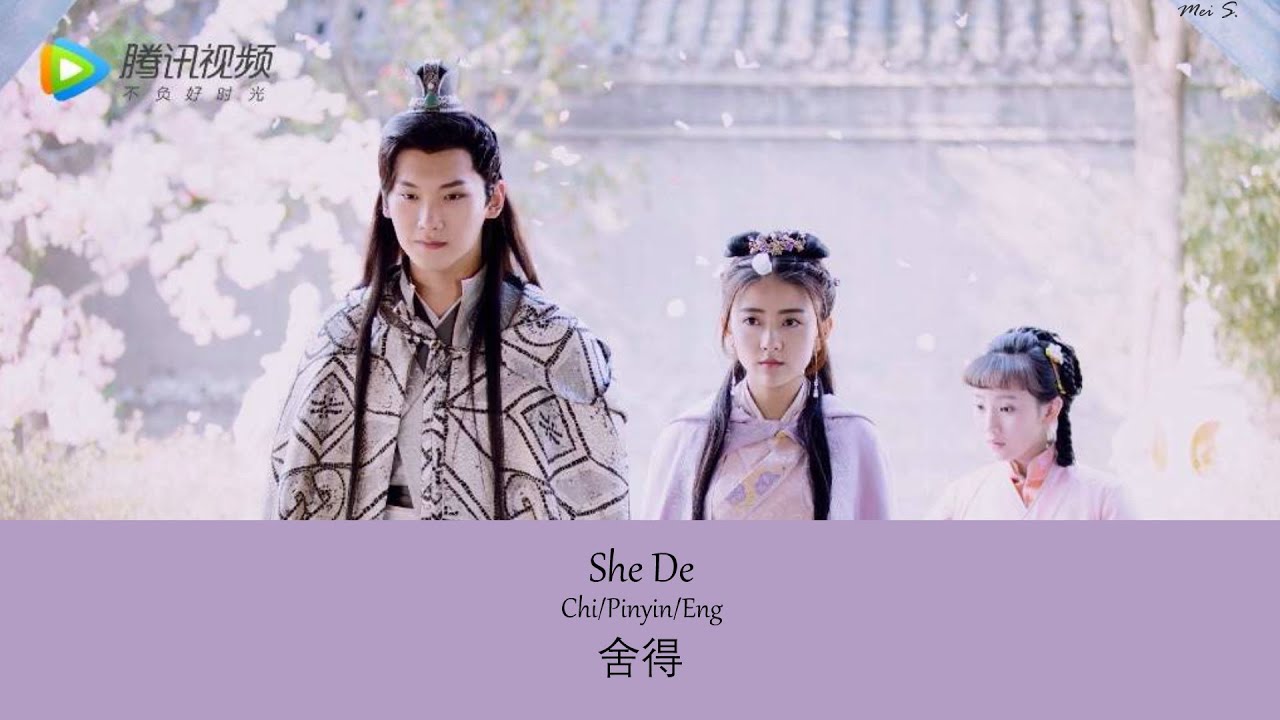 The Eternal Love Ending OST《双世宠妃》|  (Bear To) 舍得 She De | Wang Cheng Zhang 王呈章 [Chi/Pinyin/Eng]