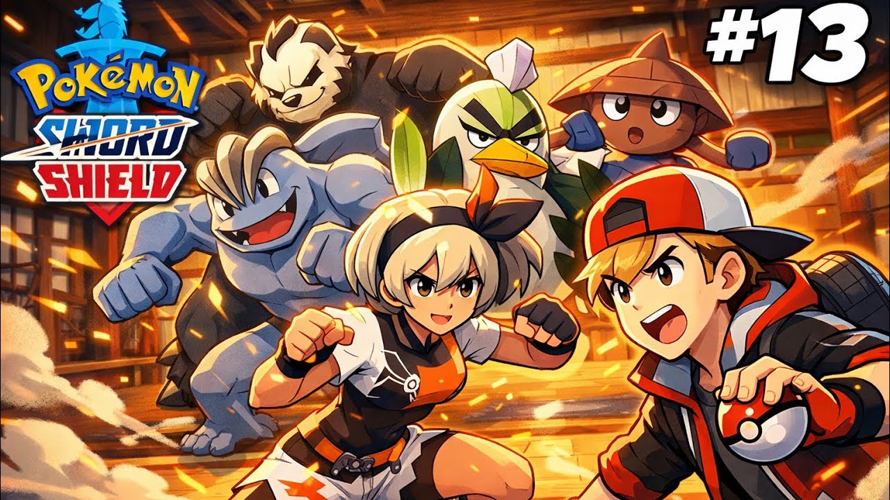Pokemon Sword #13 - Bea + The Fighting Gym