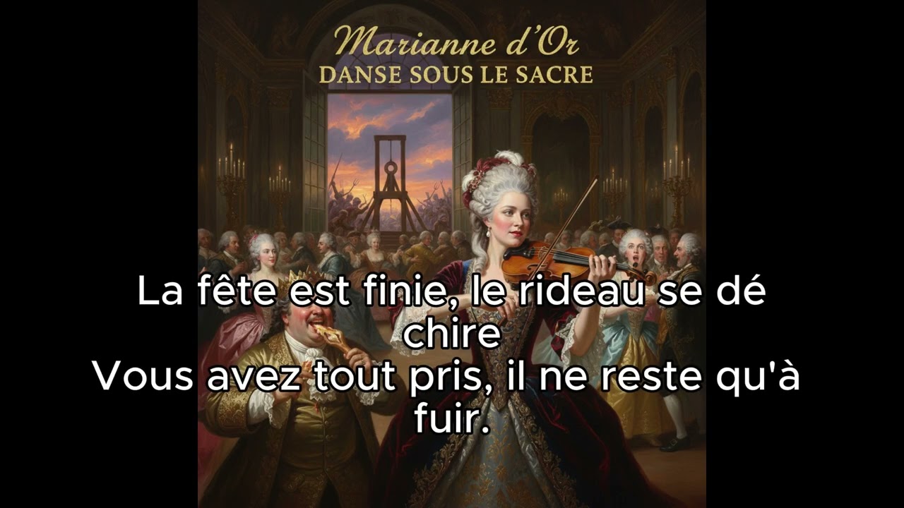 Marianne d'Or - Danse sous le Sacre (Dance under the Coronation) #france