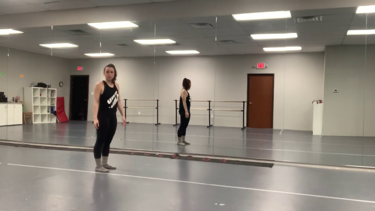 Leg exercise (illusions and 6 o'clock) video for dancers!