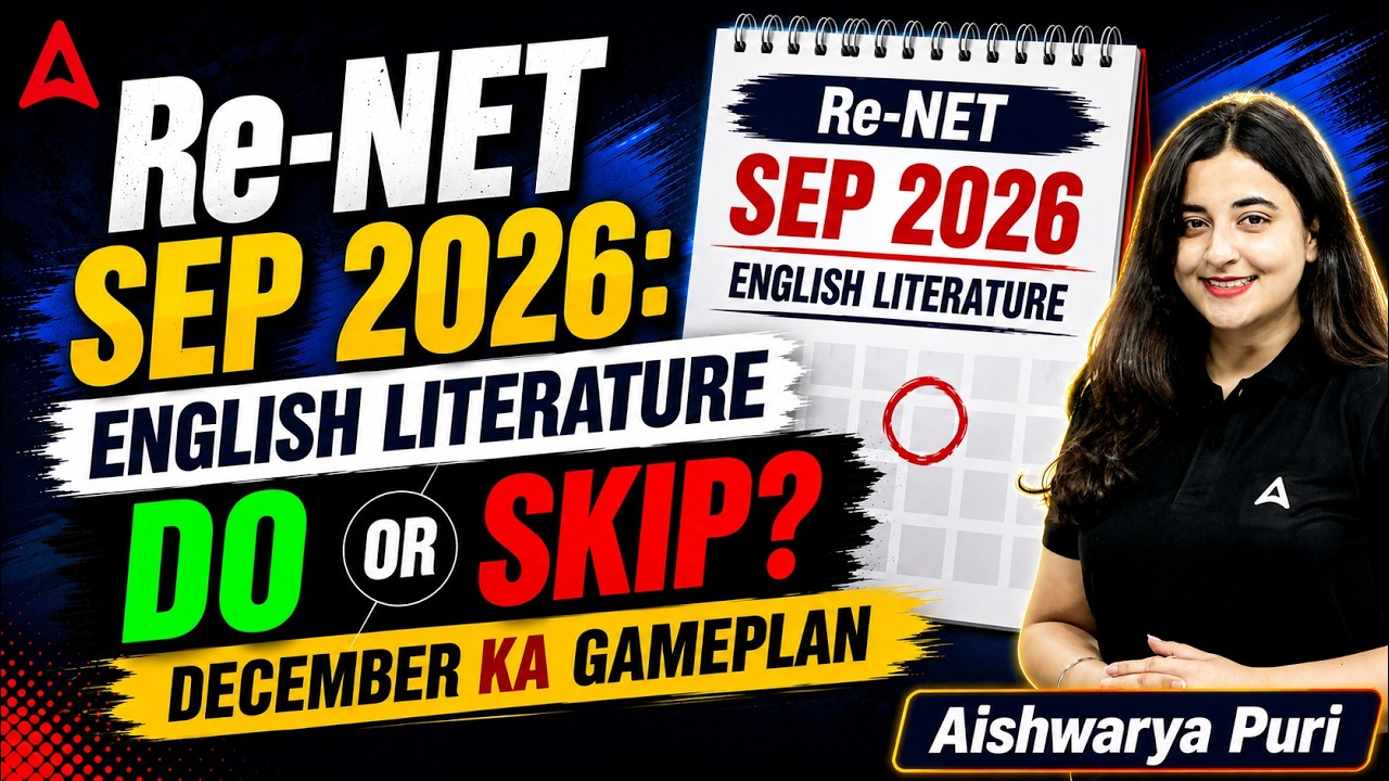 UGC NET English Literature | UGC NET English Re Exam Preparation Strategy By Aishwarya Puri