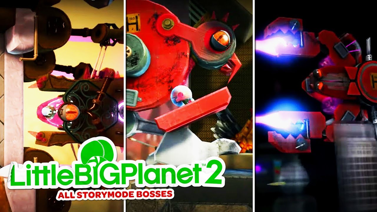 LittleBigPlanet 2 All Bosses