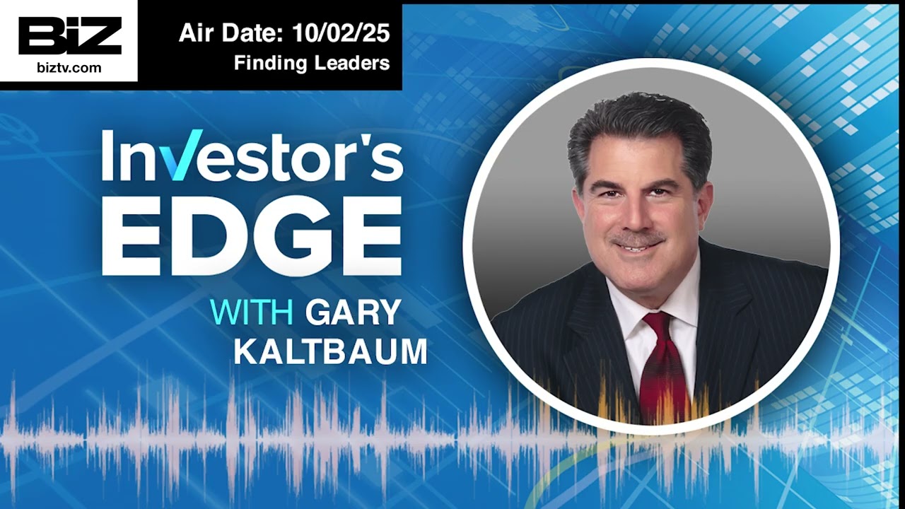 "Finding Leaders" Investor's Edge with Gary Kaltbaum THURS 100225