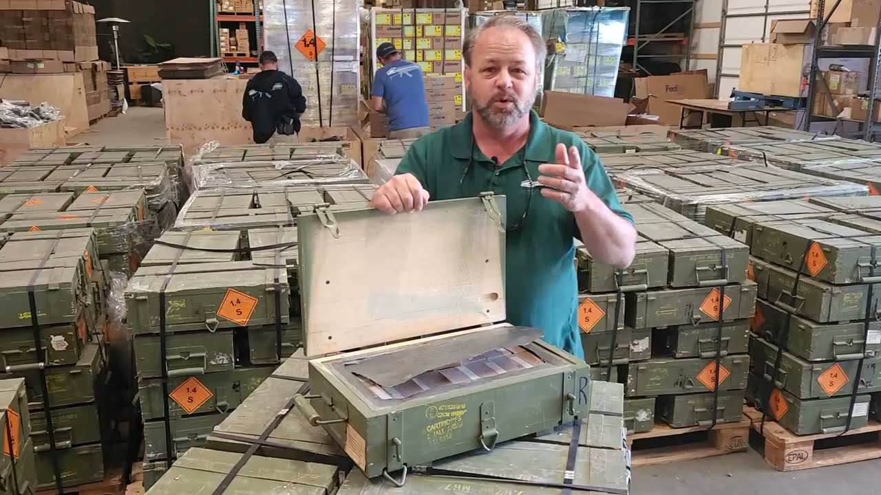 Военная коробка патронов Yugo M67 7,62x39