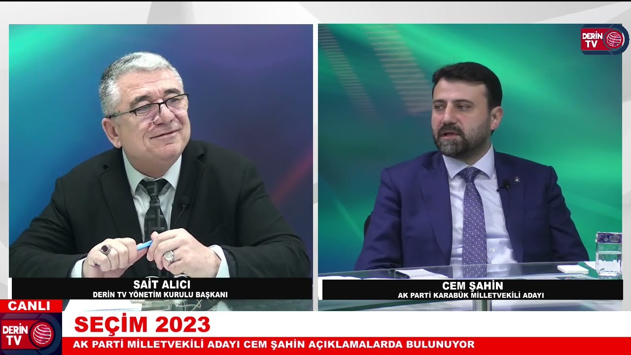 AK PARTİ MİLLETVEKİLİ ADAYI CEM ŞAHİN 1 MAYIS CANLI YAYINI