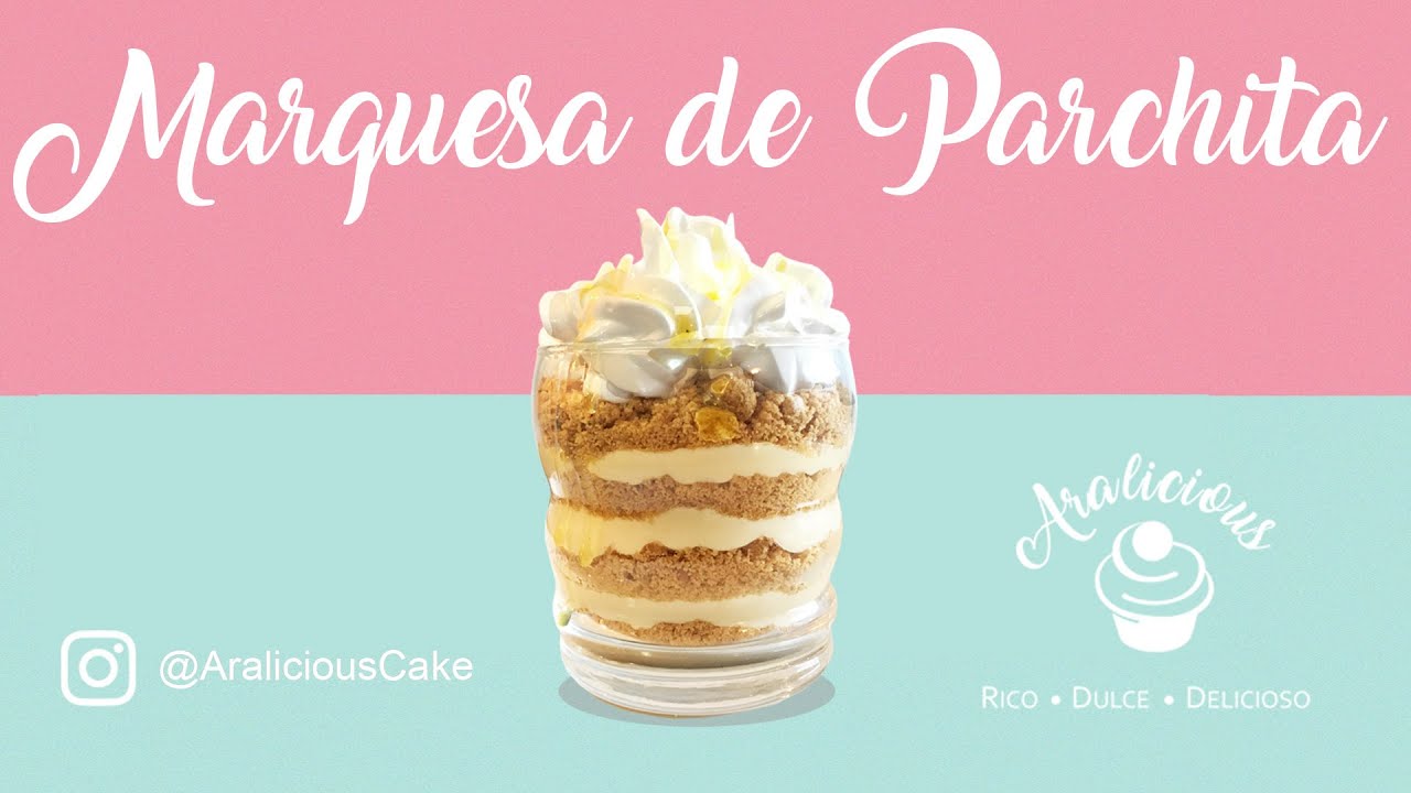 Cómo hacer una Marquesa de Parchita Facil y Deliciosa