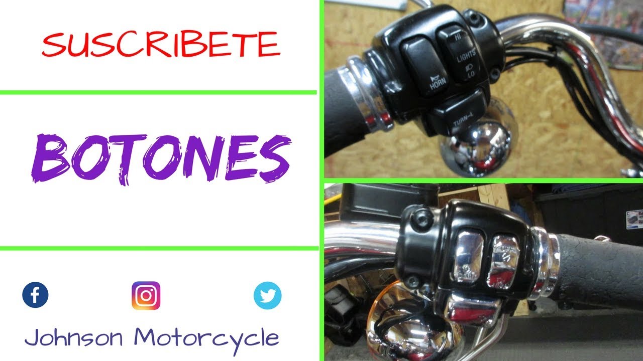 Johnson Motorcycle: Botones