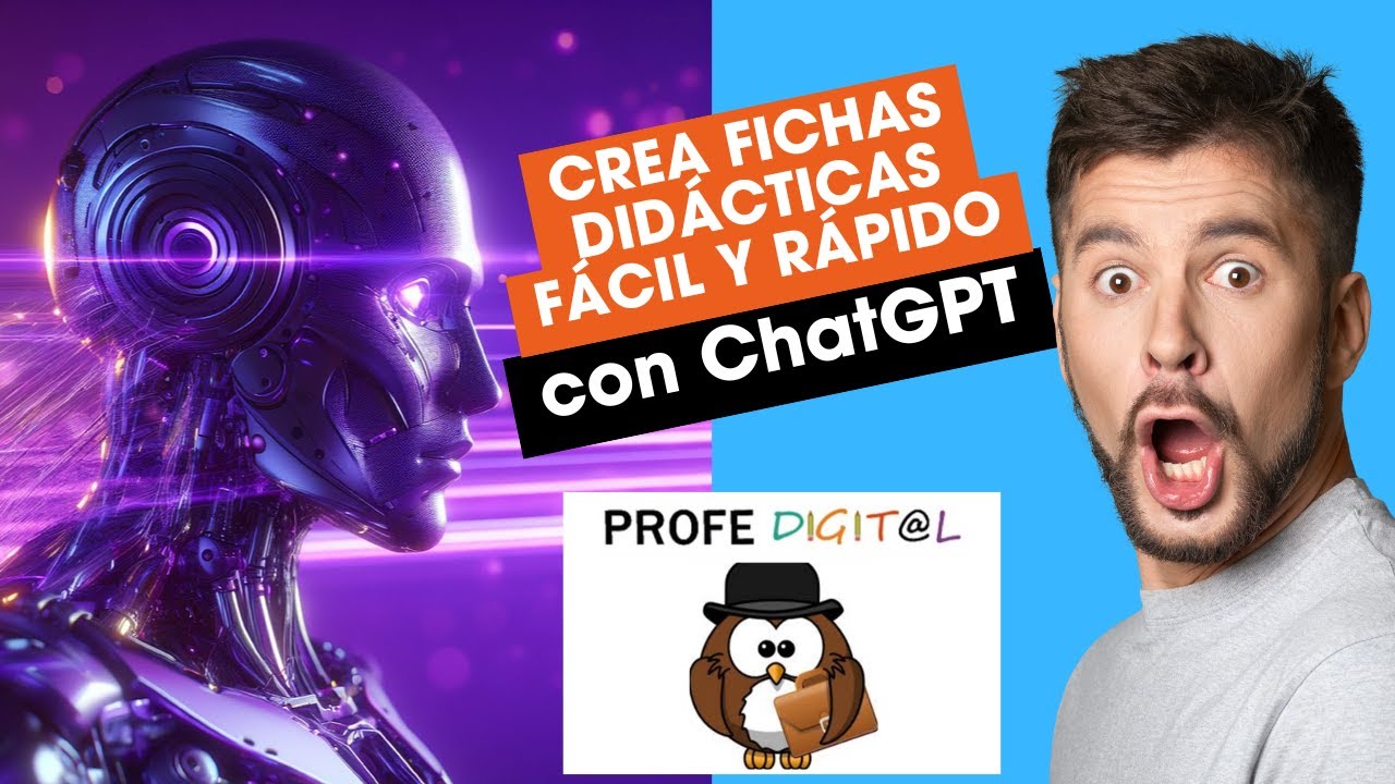 CREA FICHAS DIDÁCTICAS FÁCIL Y RÁPIDO CON CHATGPT