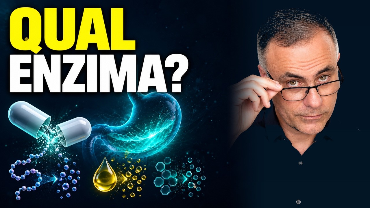 Como TOMAR ENZIMAS DIGESTIVAS da MANEIRA CERTA???