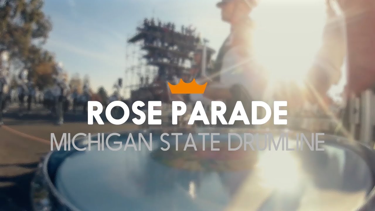 Michigan State Drumline: Rose Parade | Remo