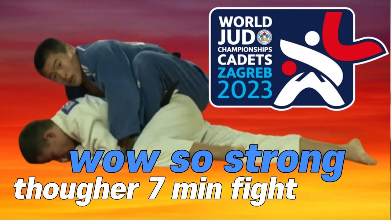 🎢The tough & long fight, Cadet World Championships -55kg Jonathan Yang, Bro3 #judo #combatsport