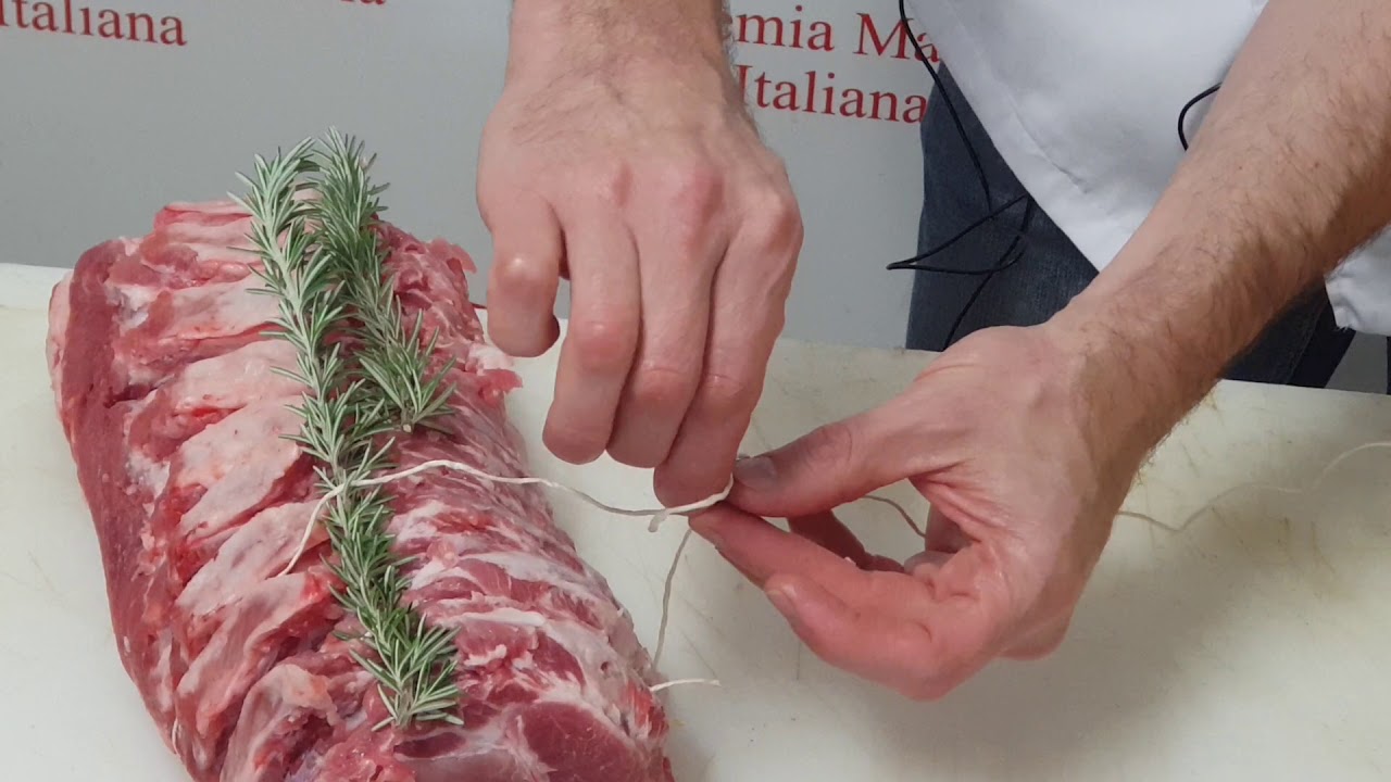 Arista di Maiale al Forno - Come Legarla Perfettamente