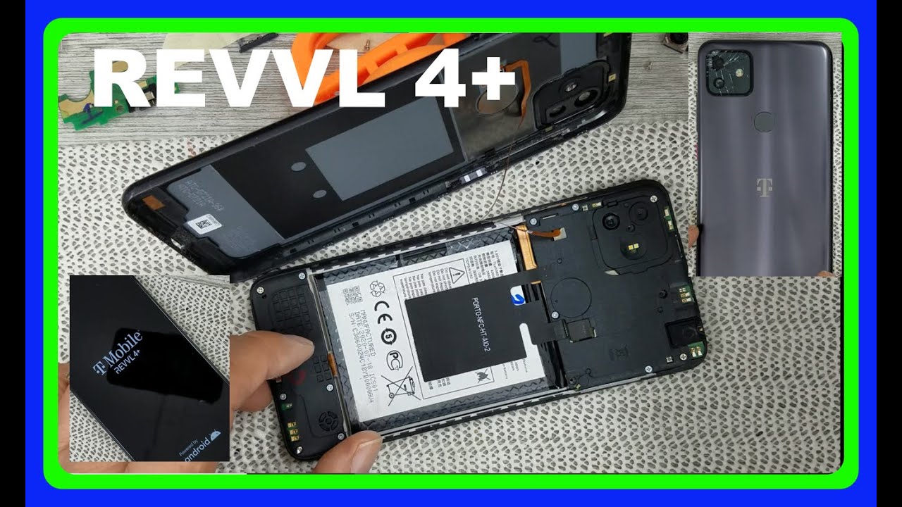 REVVL 4+ T-Mobile, Metro by T-Mobile Display LCD