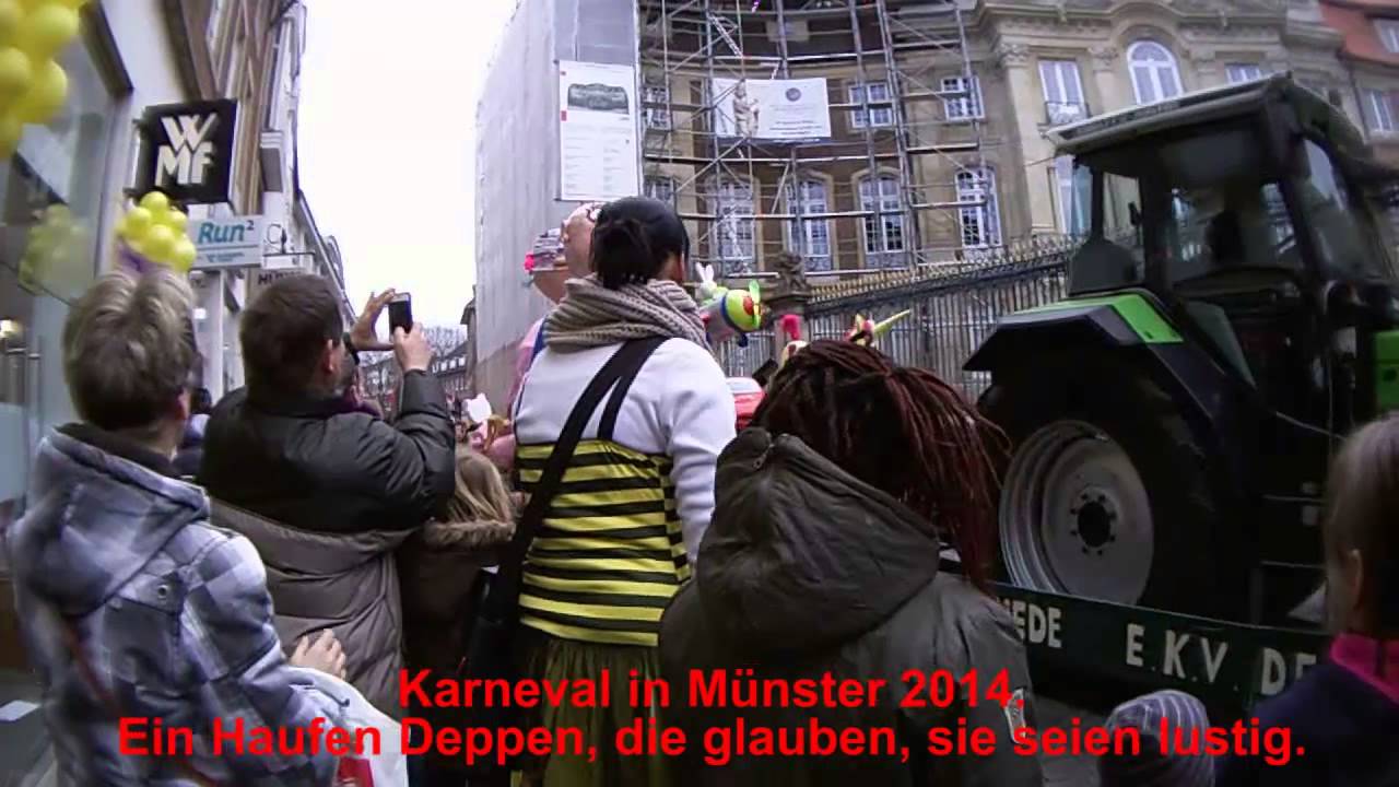 Karnevalsumzug in Münster 2014 Rosenmontag
