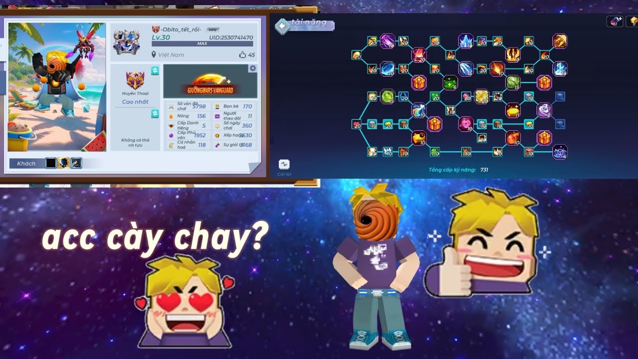 Review acc cày chay siêu khủng 🤨
