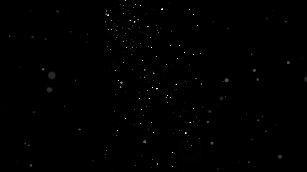 Bokeh Black and White Particles Background Animated Video Loop | Copyright-Free | Full HD