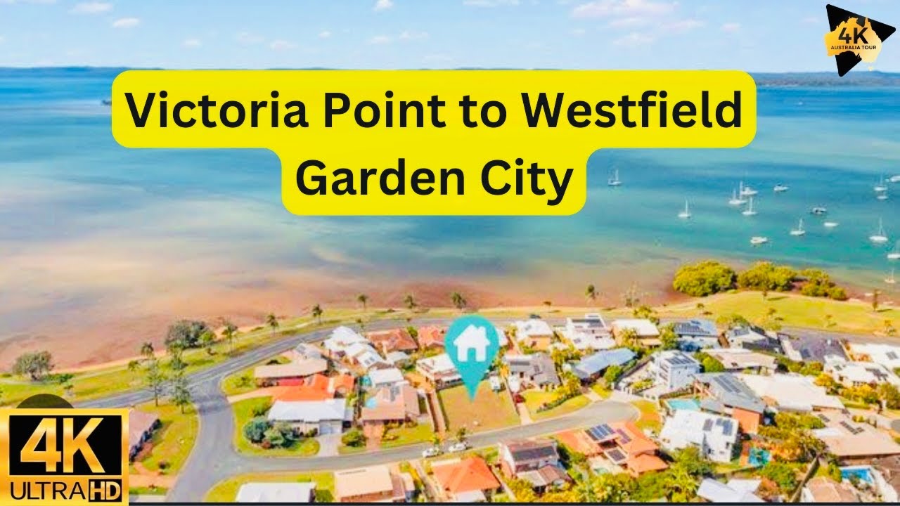 Victoria Point to Westfield Garden city 4k Drive || #brisbane #victoria #queensland #uber #didi