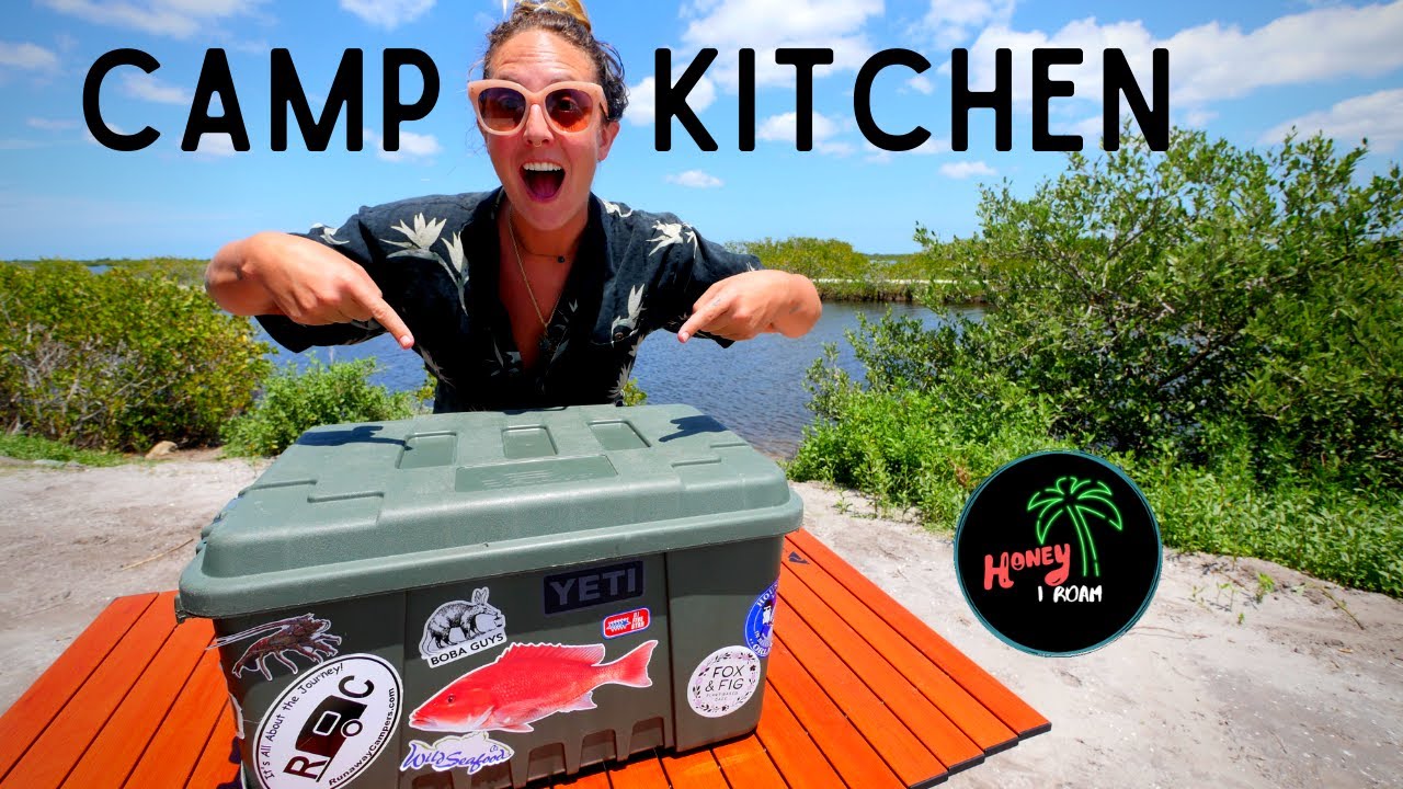 JEEP KITCHEN SETUP FOR FULL-TIME TRAVEL // CAMP KITCHEN TOUR