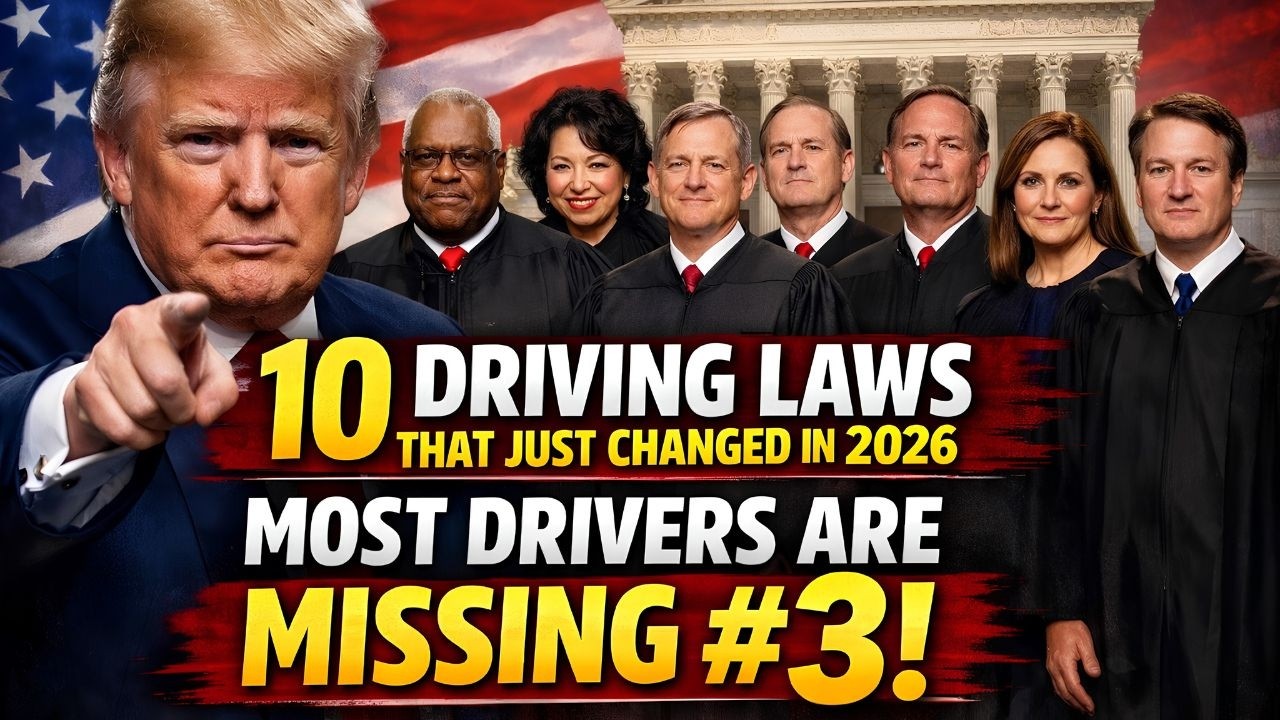 10 Driving Laws That Just Changed in 2026 &mdash; Most Drivers Are Missing #3, New Rules You Need to Know