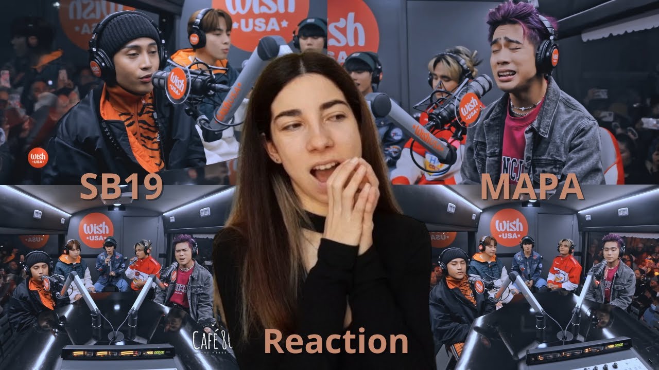 reacting to SB19 'MAPA' Live on Wish USA Bus