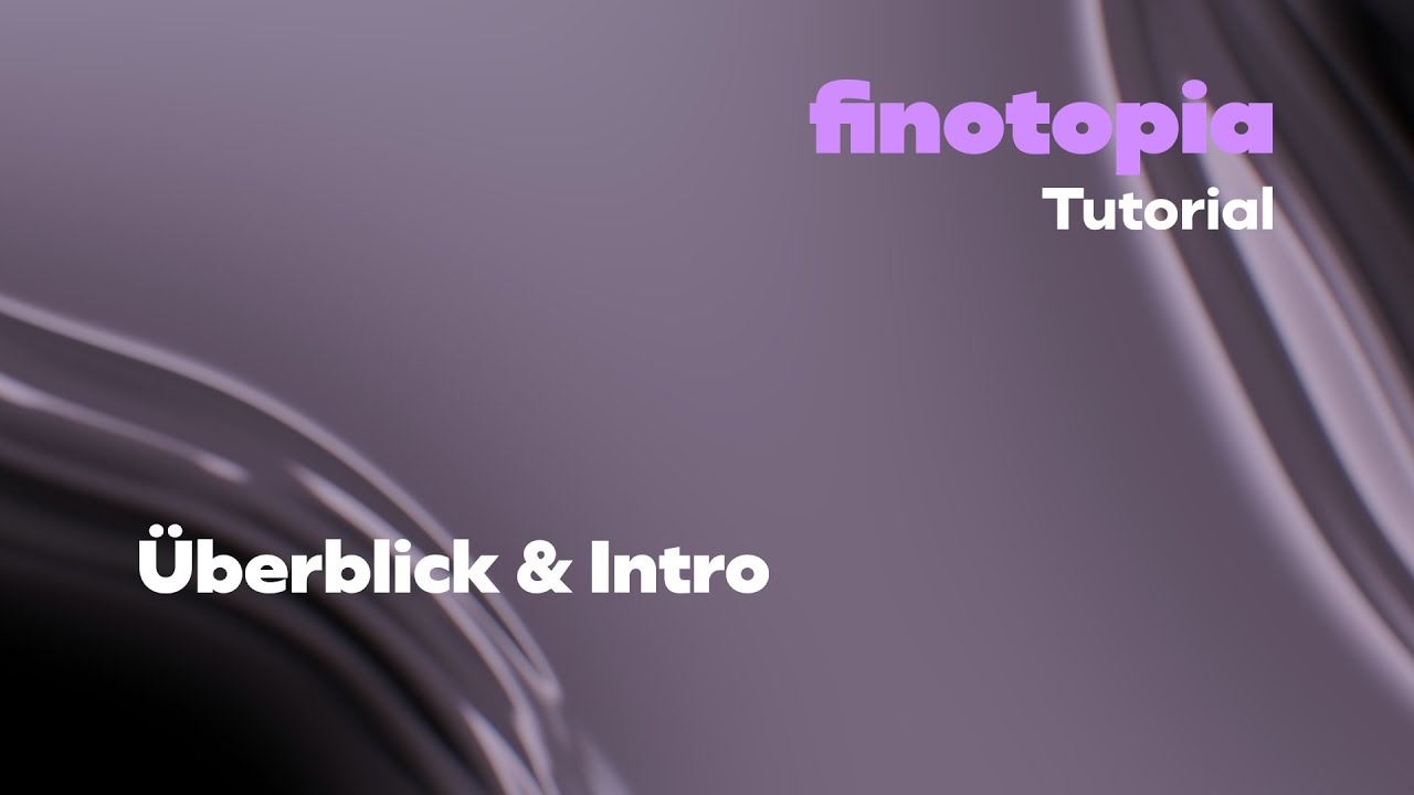 Lichtsteuerung für TouchDesigner: finotopia – Tutorial 1: Überblick über Framework & UI
