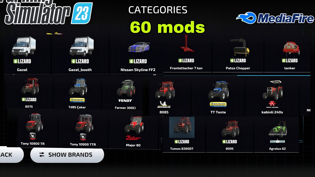 Fs23 mods - 60 + vehicle mods tractor & Chaff Corn harvester