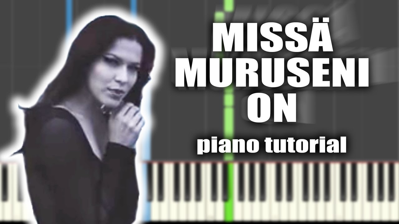 Jenni Vartiainen - Missä muruseni on | PIANO TUTORIAL