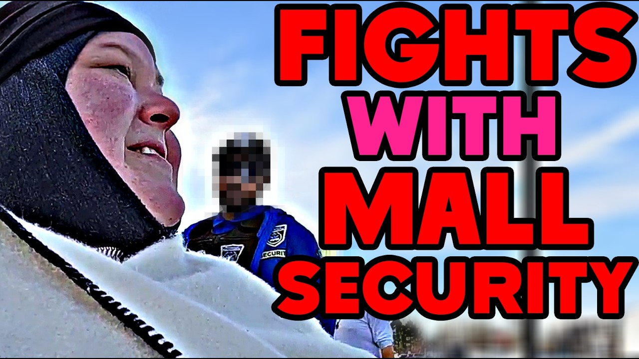 FOODIE BEAUTY GETS KICKED OUT OF MALL & FIGHTS WITH SECURITY - COPS WERE CALLED- livestream reaction