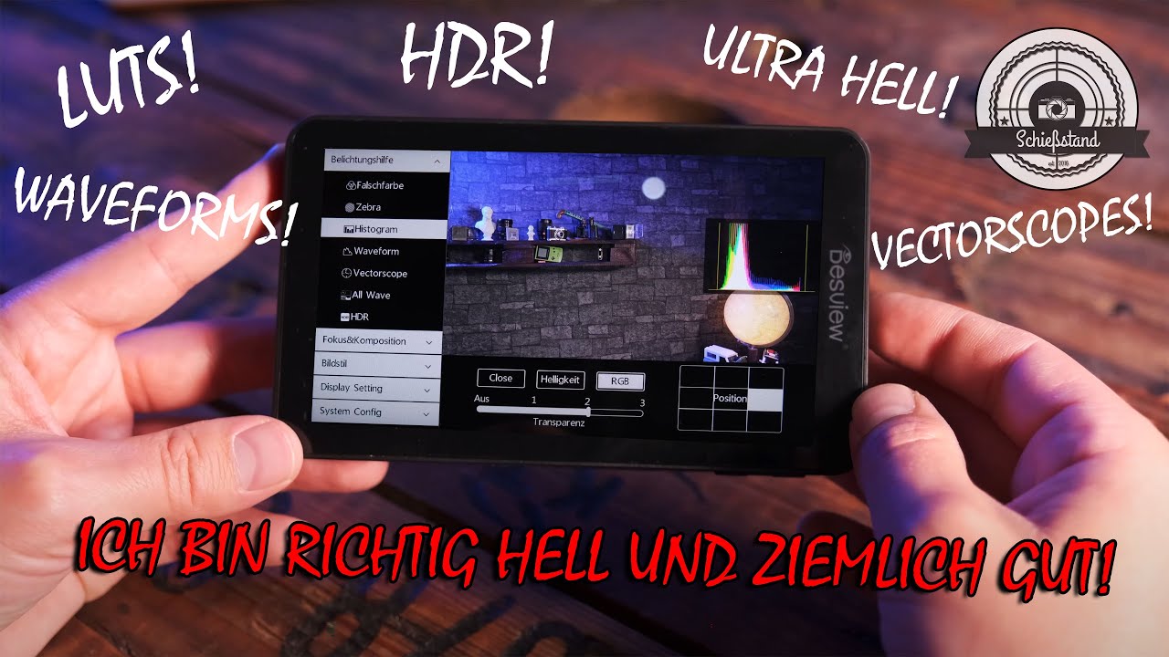 Der HELLSTE On-Camera Monitor!? 2800 Nits (!!!) im Desview R6 UHB (Review / Test)