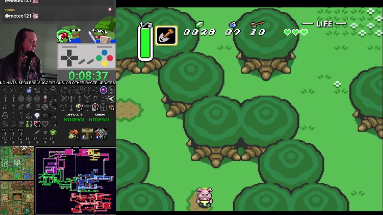 The 188th Saturday Shindig, a casual SMZ3 race