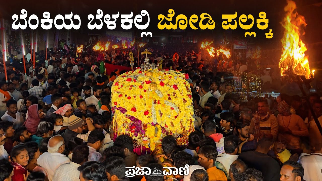 ಯಾದಗಿರಿಯ ಶಹಾಪುರದಲ್ಲಿ ಜೋಡಿ ಪಲ್ಲಕ್ಕಿ ಉತ್ಸವದ ಸಡಗರ I Yadgir I Shahapur Jodi Pallakki Utsava