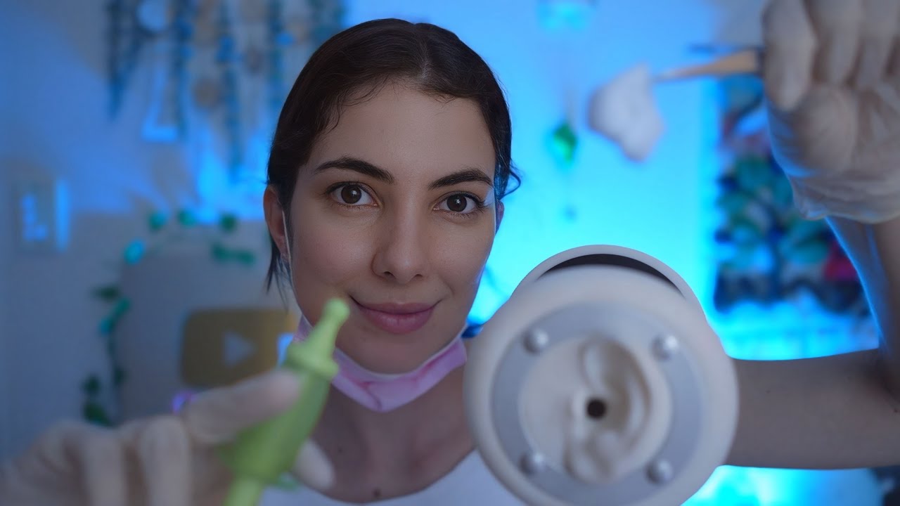 ASMR 3Dio  - LIMPEZA DE OUVIDO QUE DA ARREPIOS