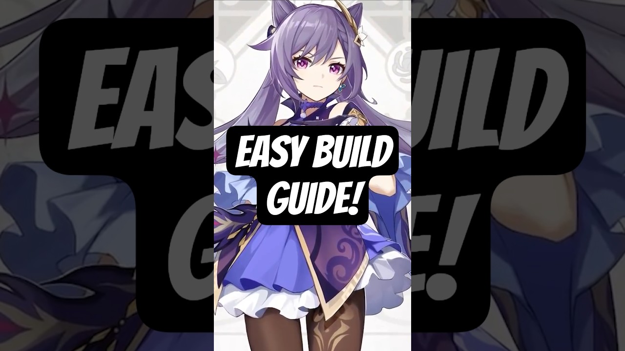 How To Build Keqing - EASY GUIDE! | Genshin Impact
