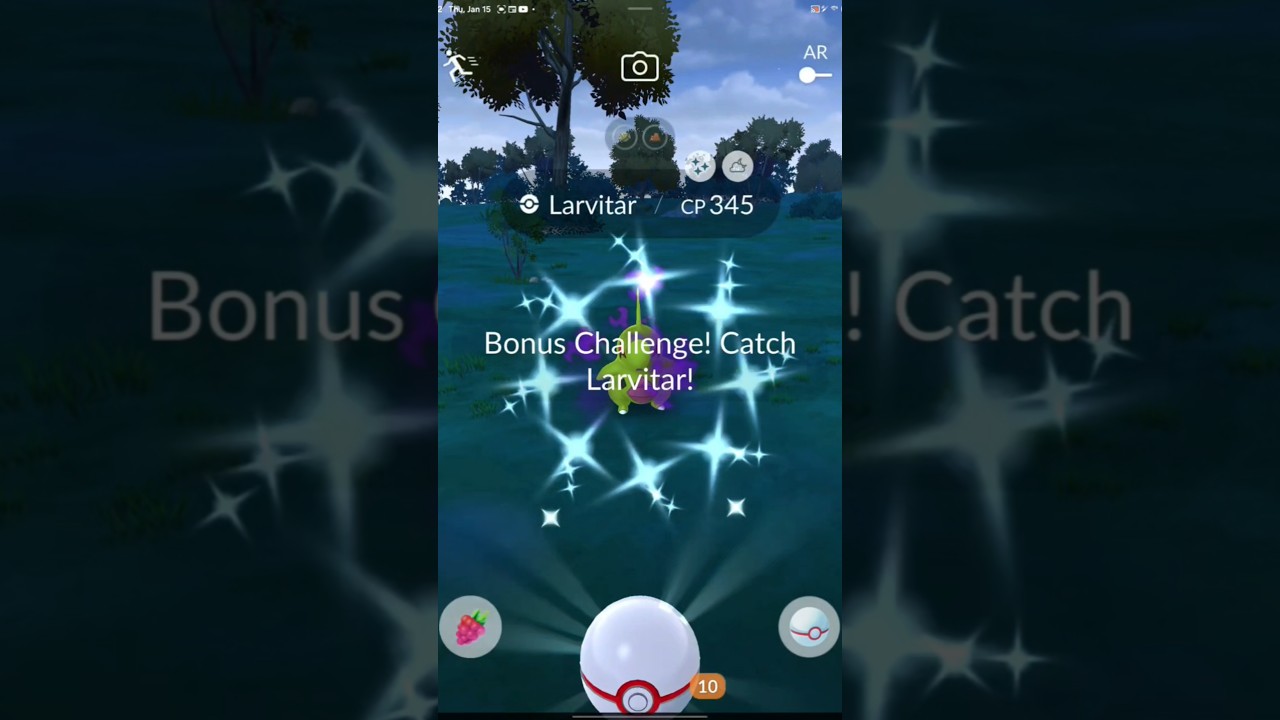 Check Out This Shiny ✨ Shadow Larvitar 