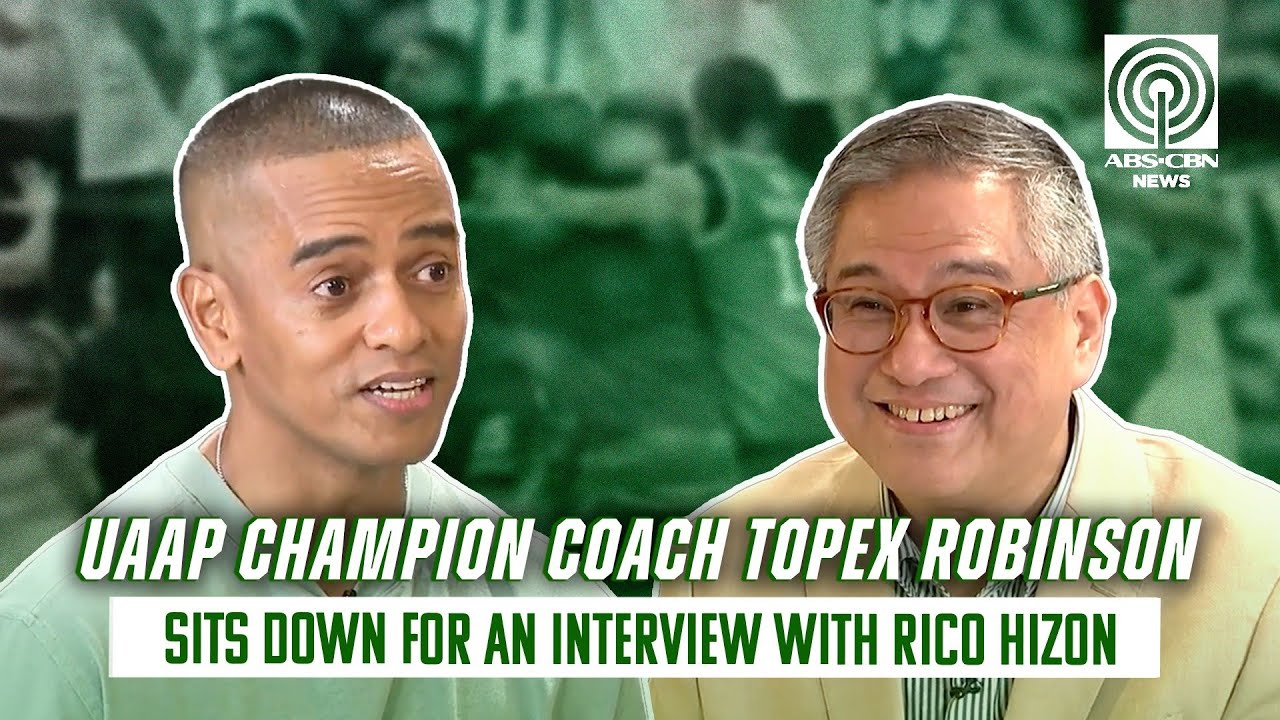Rico Hizon sit-down with Topex Robinson: Green Archers coach on reclaiming UAAP glory | ABS-CBN News