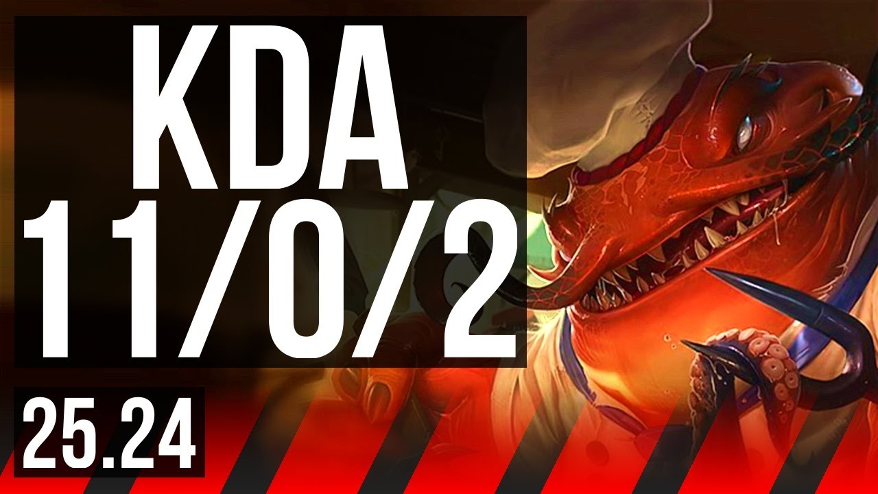 TAHM KENCH vs RIVEN (TOP) | Perfect KDA: 11/0/2 | NA Master | 25.24