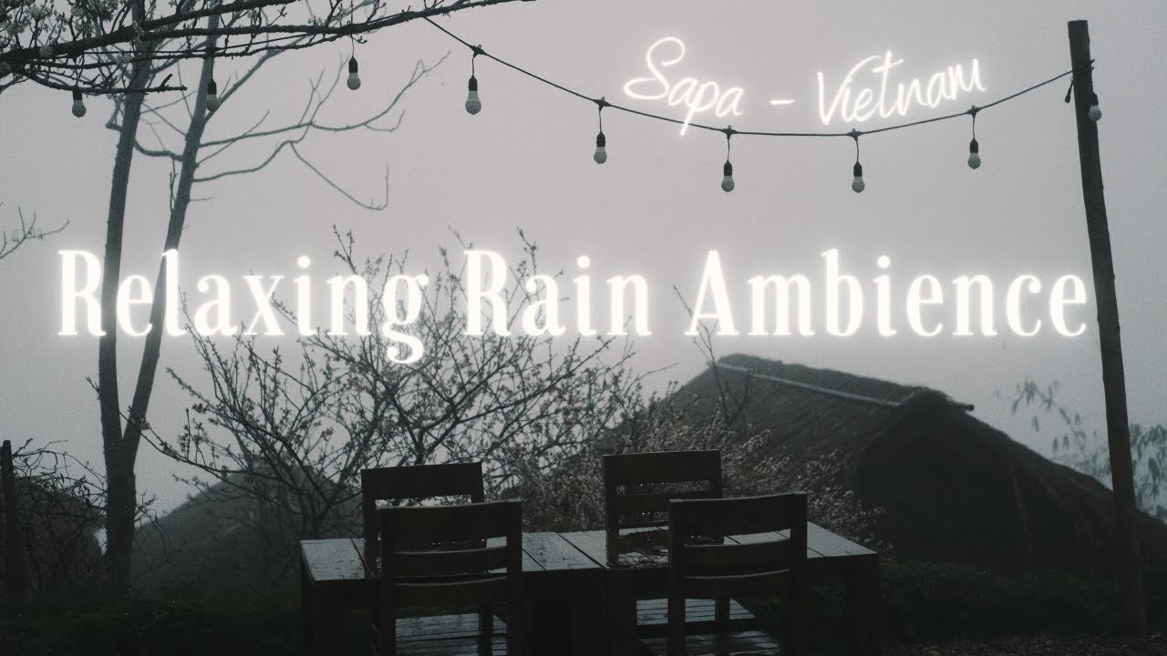 Rainy Dusk in Sapa - Vietnam | Field Recording & Visuals