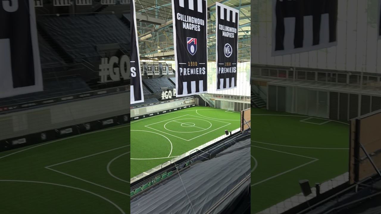The Collingwood training facility got a bit of an upgrade #jeremyhowe #collingwood #training #grass
