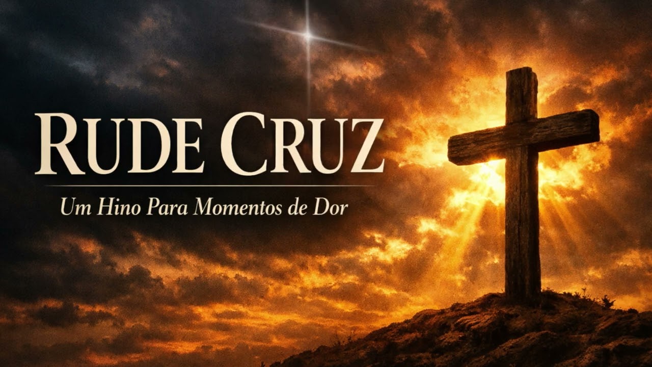 Rude Cruz — nova versão do hino cristão tradicional para momentos de dor, oração e reverência.