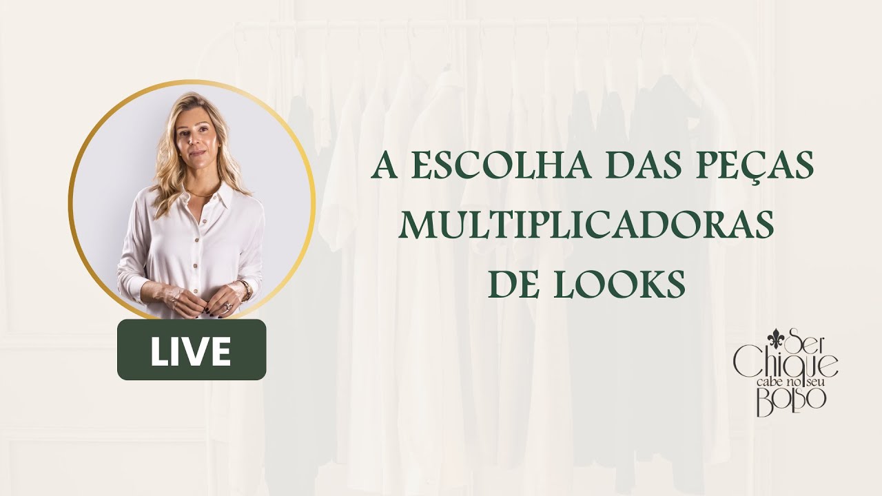 A escolha das peças multiplicadoras de looks