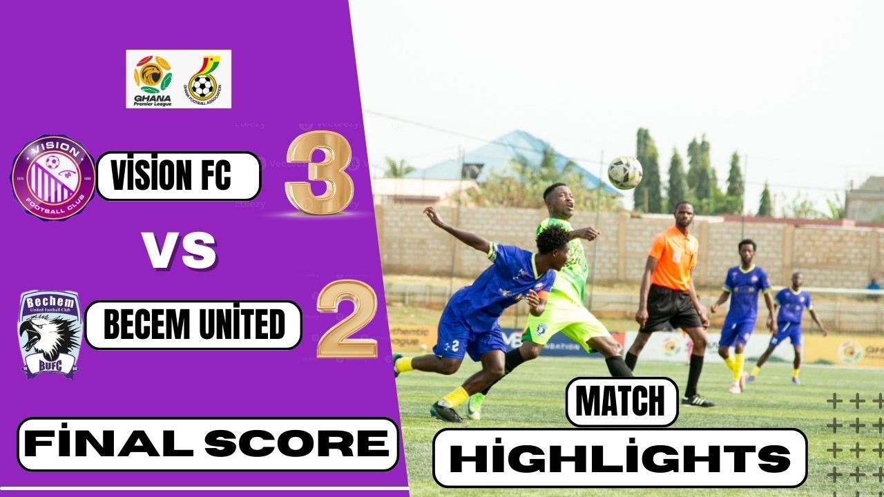 Vision Vrs Bechem United (3-2). Extented Highlights and Goals.GPL MW 23