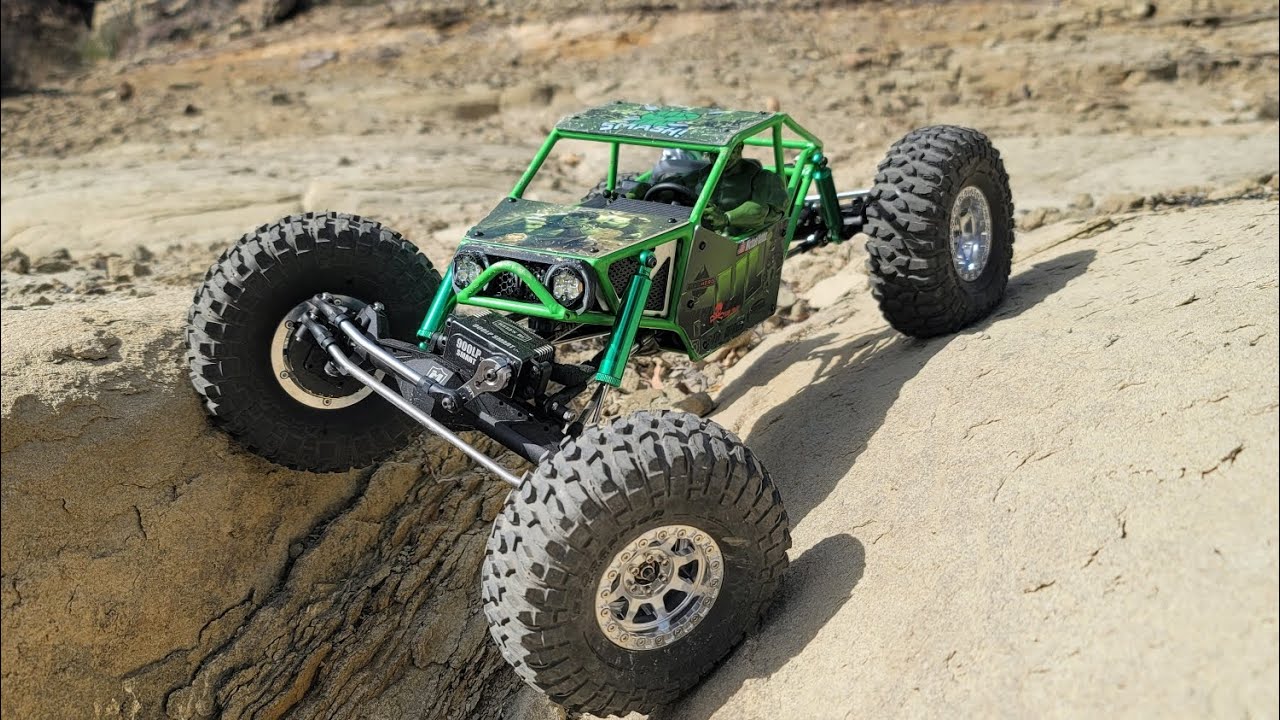 WeRcRock build 2.2 unlimited #wercrock #rccrawling #hulk #reefsrc #meus