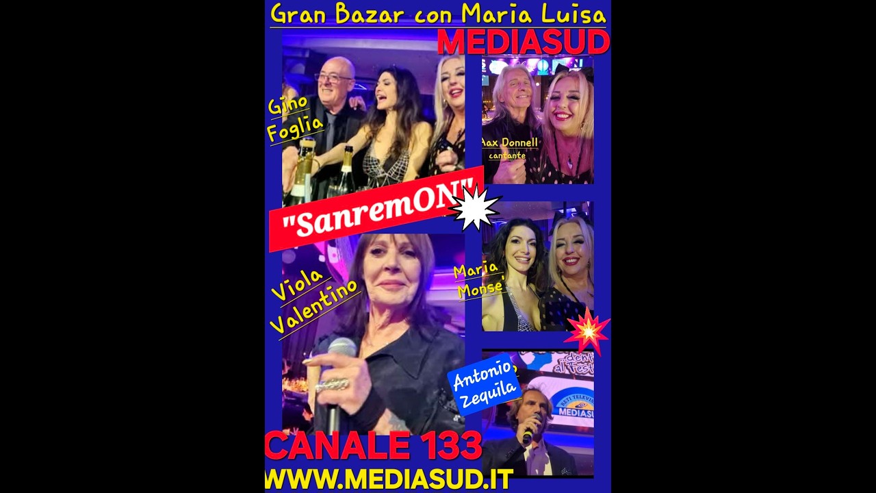 Gran Bazar N.178 - Sanremo On di Gino Foglia | al Victory Morgana Bay con Viola Valentino e Star