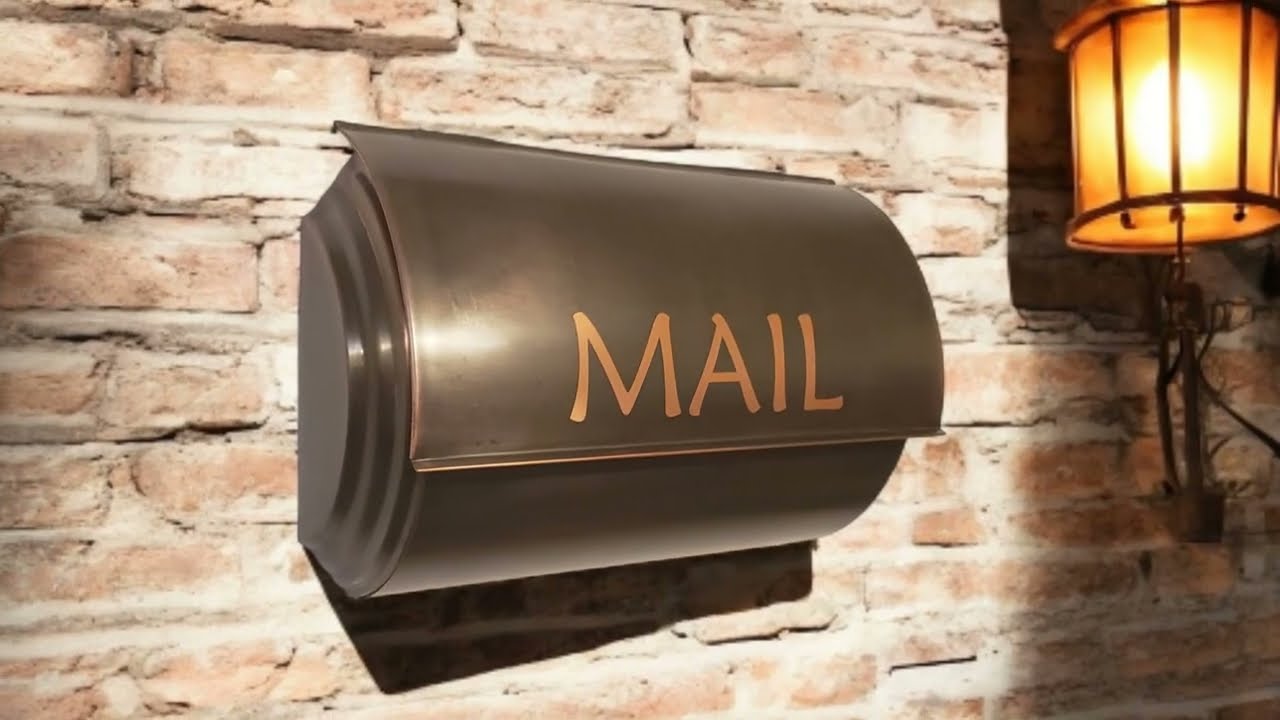 Handmade Copper Mailbox