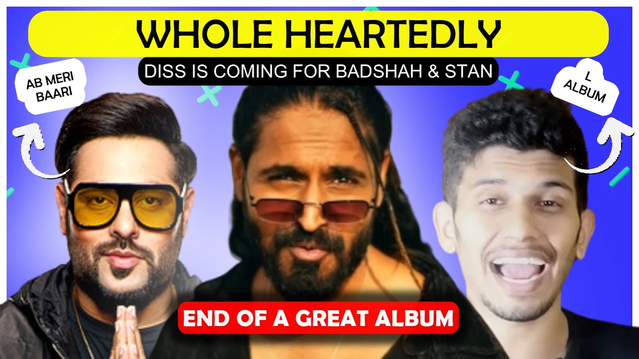 EMIWAY's WHOLE HEARTEDLY ALBUM | BADSHAH & STAN DISS EMIWAY | YOUTUBERS REACT ON EMIWAY'S ALBUM