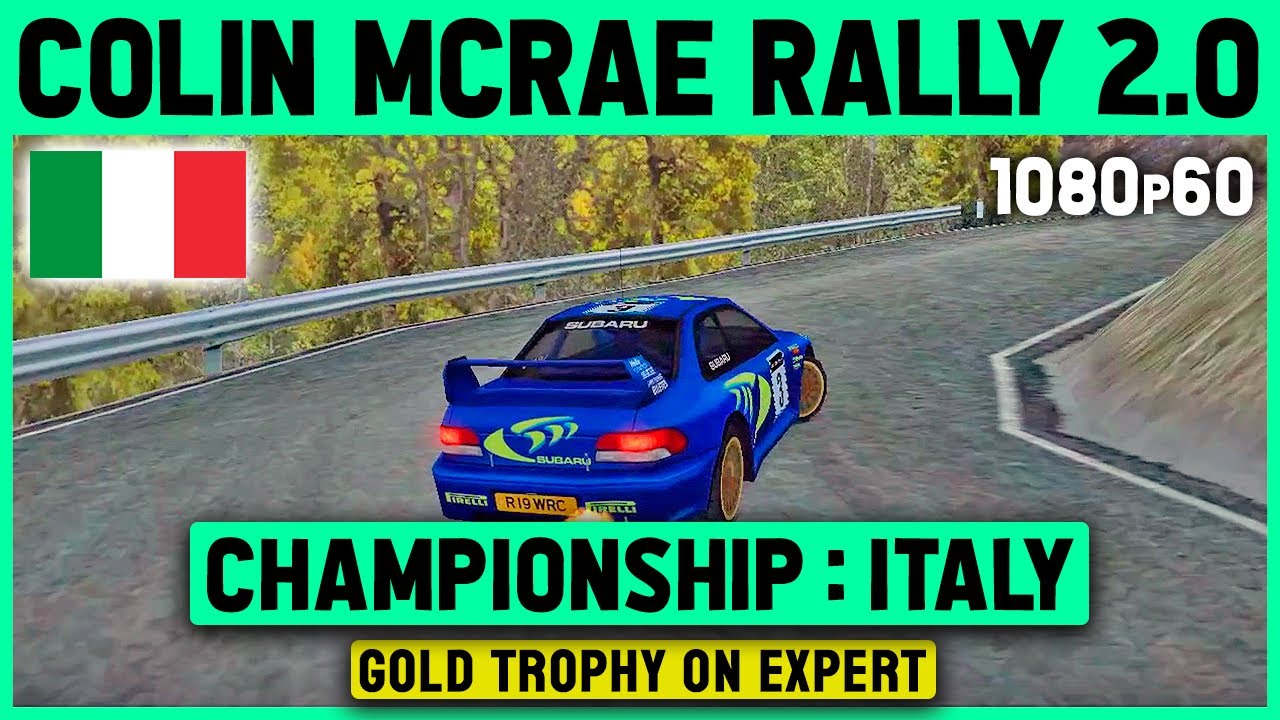 Colin McRae Rally 2.0 — Италия — Чемпионат экспертов — Subaru Impreza [1080p / 60 кадров в секунду]