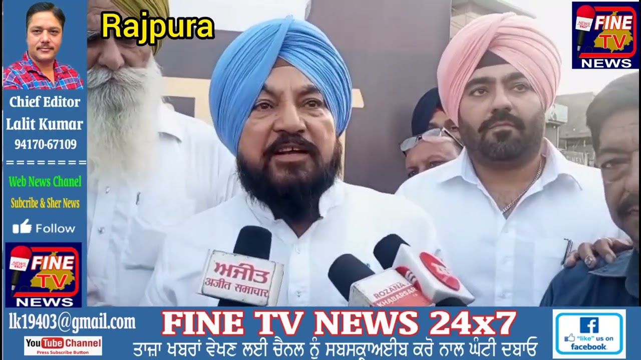 ਰਾਜਪੁਰਾ ਦੇ ਸਾਬਕਾ ਵਿਧਾਇਕ ਹਰਦਿਆਲ ਸਿੰਘਕੰਬੋਜ ਵੱਲੋਂਪਹਿਲਗਾਵ ਵਿੱਚਹੋਏ ਅੱਤਵਾਦੀਹਮਲੇ ਦੇ ਰੋਸ਼ ਵਿੱਚਕੱਢਿਆਕੈਂਡਲਮਾਰਚ