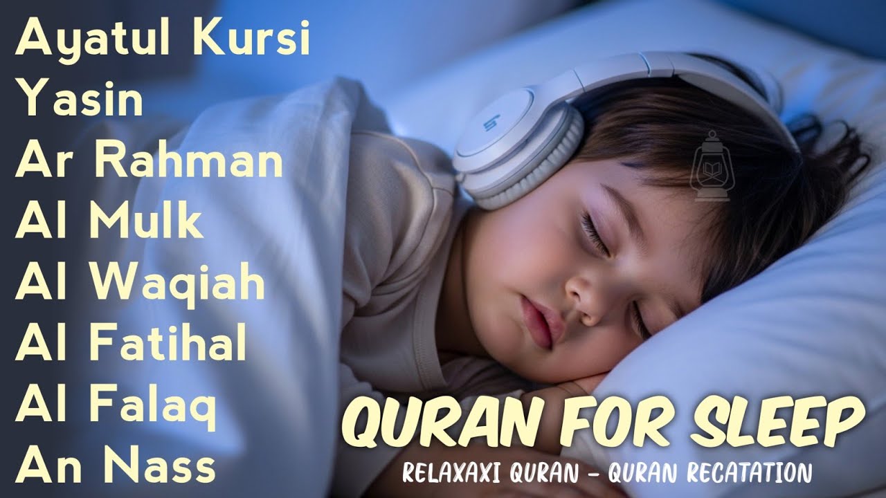 Quran recitation in a peaceful voice I ayat al kursi, yasin, alkahfi, alwaqiah, arrahman, Alaa Aqel